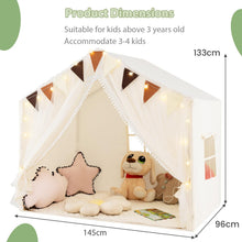 Load image into Gallery viewer, Kids Play Tent, Indoor Large Play House with Padded Mat
