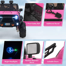 Load image into Gallery viewer, 2-Seater Kids Ride on Car, 24V Battery Powered Toy Car with Remote Control
