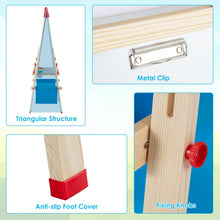 Load image into Gallery viewer, 3 in 1 Height Adjustable Art Easel with Whiteboard &amp; Chalkboard
