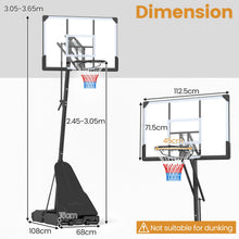 Load image into Gallery viewer, Basketball Hoop, 10FT Basketball Goal System
