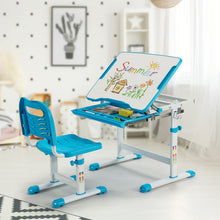 Load image into Gallery viewer, Kids Desk and Chair Set
