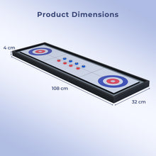 Load image into Gallery viewer, 2 in 1 Shuffleboard and Curling Game Table
