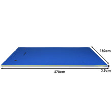 Load image into Gallery viewer, Water Lounger Swim Platform with Pillow Design
