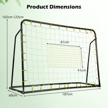 Load image into Gallery viewer, 6FT x 4FT 2 in 1 Football Rebounder Net
