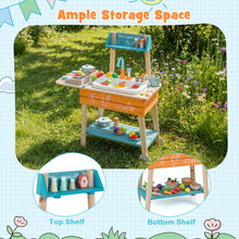 Load image into Gallery viewer, Mud Kitchen, Outdoor Kids Play Kitchen with Removable Sink
