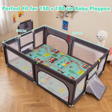 Load image into Gallery viewer, Baby Play Mat 178 x 148 cm Foldable Baby Activity Mat for Floor
