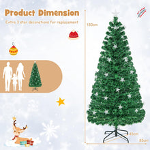 Load image into Gallery viewer, 5 FT/6 FT Fiber Optic Artificial Christmas Tree
