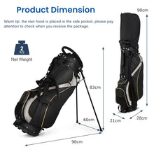 Load image into Gallery viewer, Golf Stand Bag, Professional Golf Club Bag with 8 Way Divider
