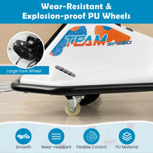 Load image into Gallery viewer, 24V Kids Ride On Car, Electric Go Kart with 360¡ã Spin Wheels, Wireless Connection, USB, Radio, Music
