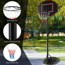 Load image into Gallery viewer, Basketball Hoop and Stand with Fillable Base and Built-in Wheels

