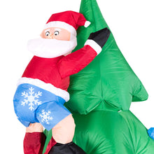 Load image into Gallery viewer, 6FT Inflatable Light Up Christmas Tree with LED Lights
