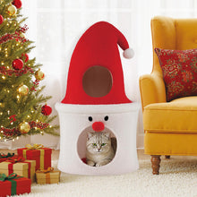 Load image into Gallery viewer, Christmas Multi-Level Kitten Activity Center for Indoor Cats
