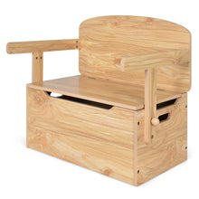 Load image into Gallery viewer, 3-in-1 Kids Table and Chair Set with Toy Storage Box
