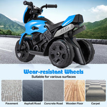 Load image into Gallery viewer, Kids Electric Motorcycle, 6V Battery Powered Motorbike with LED Headlight
