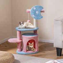 Load image into Gallery viewer, Cute Fluffy Kitten Activity Center for Indoor Cats
