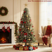 Load image into Gallery viewer, FT Pre-lit Christmas Tree, Artificial Xmas Trees with Branch Tips and LED Lights
