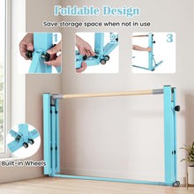 Load image into Gallery viewer, Foldable Gymnastics Bar, 90-150cm Height Adjustable Training Bar
