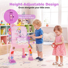 Load image into Gallery viewer, 4 in 1 Multi-sport Activity Center, Kids Basketball Hoop Set
