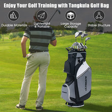 Load image into Gallery viewer, Golf Cart Bag, Golf Trolley Bag with 14 Way Dividers, Cooler Bag, Shoulder Strap
