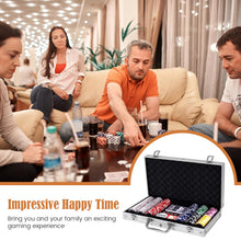 Load image into Gallery viewer, Poker Chips Set in Aluminium Case Texas Hold¡¯em Poker Set
