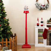 Load image into Gallery viewer, Christmas Street Lamp, 5FT Red Musical Festive Lamp Post with 8 Tunes
