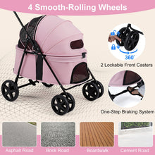 Load image into Gallery viewer, Pet Travel Buggy for Small Medium Dogs Cats
