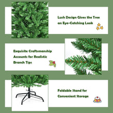 Load image into Gallery viewer, Pre-lit Artificial Pencil Christmas Tree with Warm White UL-listed Lights
