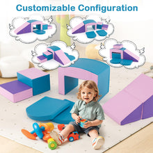 Load image into Gallery viewer, Soft Play Equipment for Toddlers, 6 Pieces Kids Activity Set for Climbing
