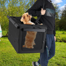 Load image into Gallery viewer, Foldable Pet Carrier Bag, Portable Dog Cat Travel Carriers (90 x 76 x 48cm)
