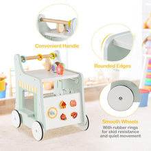 Load image into Gallery viewer, Multifunctional Ice Cream Cart Toy with Sweet Accessories and Smooth Wheels
