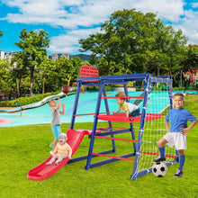 Load image into Gallery viewer, 7 in 1 Kids  Heavy Duty Metal Toddler Climber Set
