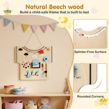Load image into Gallery viewer, Kids Wooden Calendar About Season and Lunar Phase
