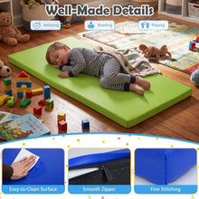 Load image into Gallery viewer, 5 Pcs Kids Rest Mat, Portable Toddler Sleeping Pads with PU Covers
