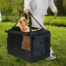 Load image into Gallery viewer, Foldable Pet Carrier Bag, Portable Dog Cat Travel Carriers (80 x 65 x 42cm)
