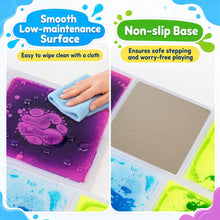 Load image into Gallery viewer, 4-Pack Leakproof Colorful Sensory Mats for Children
