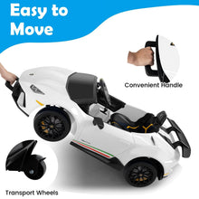Load image into Gallery viewer, Kids Electric Ride on Car, 12V Licensed Lamborghini Battery Powered Toy Vehicle
