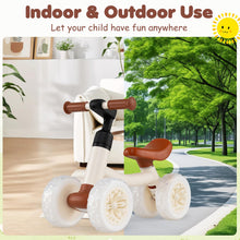 Load image into Gallery viewer, Baby Balance Bike, 4 Colorful Lighting Wheels Toddler Bikes with Adjustable Handlebar &amp; Seat

