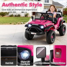 Load image into Gallery viewer, 24V Kids Ride on Car with Remote Control, LED Lights, Horn
