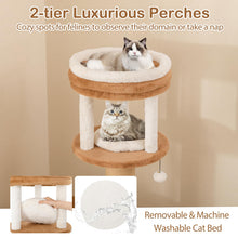 Load image into Gallery viewer, Cat Tree, 166cm Tall Cat Tower with Scratching Posts
