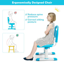 Load image into Gallery viewer, Height Adjustable Kids Table with Chair
