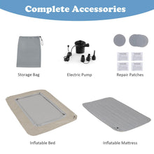 Load image into Gallery viewer, Kids Air Mattress Set with Electric Pump

