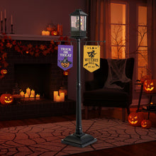 Load image into Gallery viewer, 156 CM Halloween Lamp Post Sound-Activated Halloween Street Lamp
