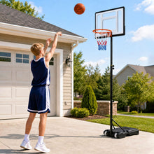 Load image into Gallery viewer, 10FT Portable Basketball Hoop and Stand with Wheels
