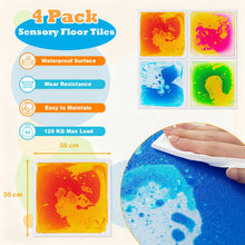 Load image into Gallery viewer, 30 x 30 CM Square Liquid Puzzle Pads Lava Brick Dance Step Mats

