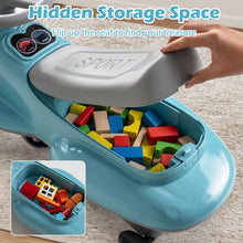 Load image into Gallery viewer, Wiggle Car with Under-seat Storage and LED Flashing Wheels
