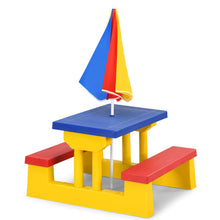 Load image into Gallery viewer, Garden Bench Set with Detachable Parasol
