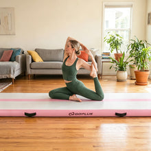 Load image into Gallery viewer, Inflatable Gymnastic Mat, 3M Home Gym Yoga Training Mat with Premium PVC Construction
