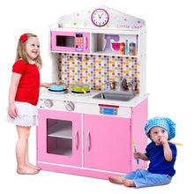 Load image into Gallery viewer, Toy Kitchen with Microwave Oven
