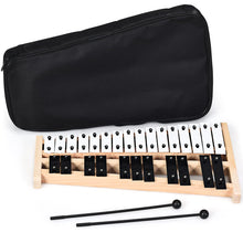 Load image into Gallery viewer, Wooden Xylophone with 2 Mallets &amp; Carrying Bag
