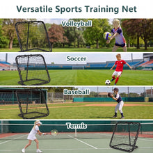 Load image into Gallery viewer, Foldable Football Rebounder Net, Football Training Net with Metal Frame
